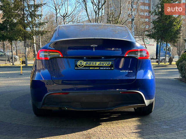 Синій Тесла Model Y, об'ємом двигуна 0 л та пробігом 64 тис. км за 26900 $, фото 5 на Automoto.ua