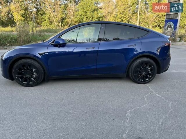 Синий Тесла Model Y, объемом двигателя 0 л и пробегом 68 тыс. км за 25000 $, фото 10 на Automoto.ua