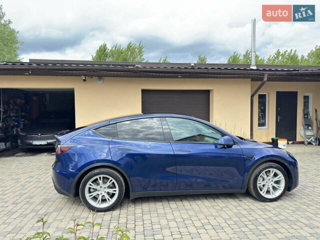 Синий Тесла Model Y, объемом двигателя 0 л и пробегом 57 тыс. км за 24300 $, фото 5 на Automoto.ua
