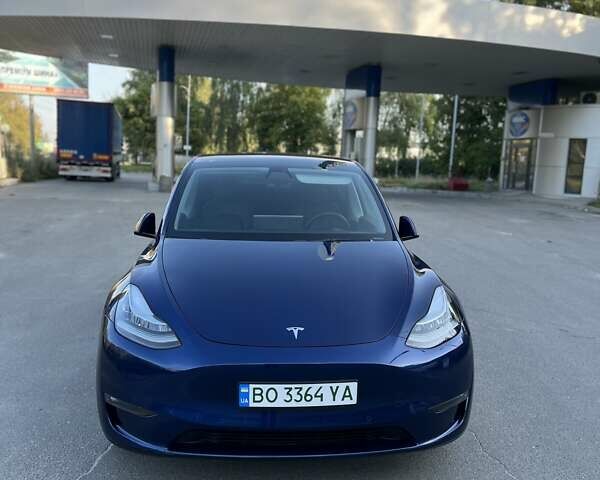 Синий Тесла Model Y, объемом двигателя 0 л и пробегом 68 тыс. км за 25000 $, фото 11 на Automoto.ua