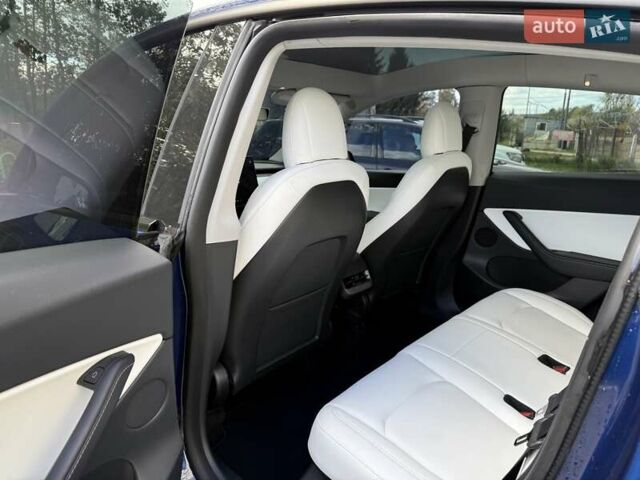 Синий Тесла Model Y, объемом двигателя 0 л и пробегом 86 тыс. км за 25900 $, фото 87 на Automoto.ua