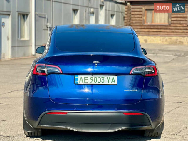 Синий Тесла Model Y, объемом двигателя 0 л и пробегом 33 тыс. км за 23900 $, фото 16 на Automoto.ua