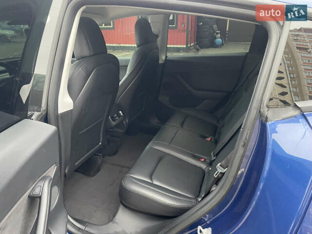 Синий Тесла Model Y, объемом двигателя 0 л и пробегом 127 тыс. км за 22300 $, фото 5 на Automoto.ua