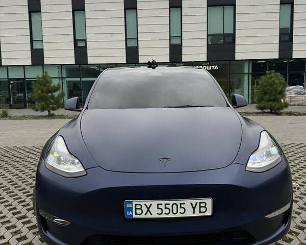 Синій Тесла Model Y, об'ємом двигуна 0 л та пробігом 48 тис. км за 30000 $, фото 7 на Automoto.ua