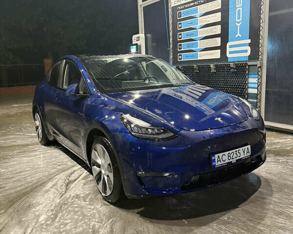 Синий Тесла Model Y, объемом двигателя 0 л и пробегом 160 тыс. км за 19000 $, фото 4 на Automoto.ua