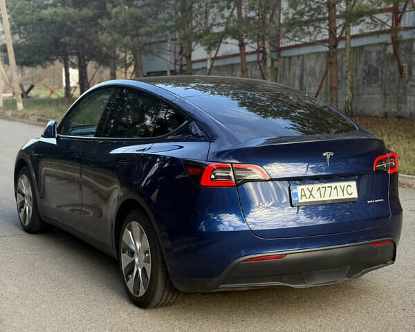 Синий Тесла Model Y, объемом двигателя 0 л и пробегом 97 тыс. км за 26500 $, фото 11 на Automoto.ua