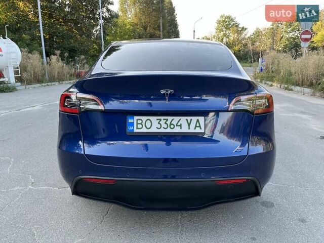 Синий Тесла Model Y, объемом двигателя 0 л и пробегом 68 тыс. км за 25000 $, фото 2 на Automoto.ua