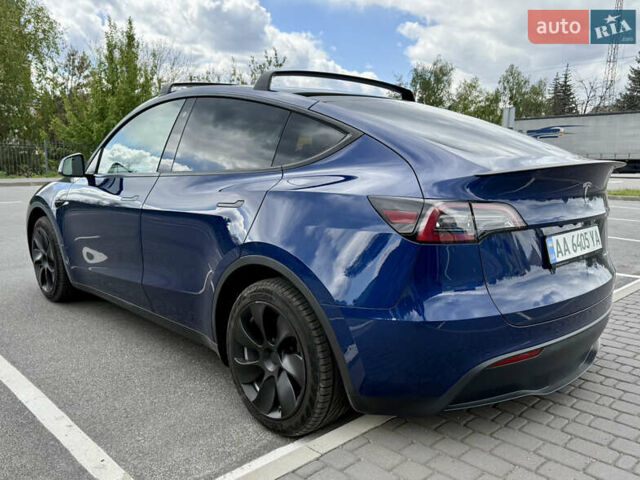 Синій Тесла Model Y, об'ємом двигуна 0 л та пробігом 77 тис. км за 28500 $, фото 5 на Automoto.ua