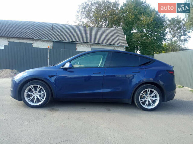 Синий Тесла Model Y, объемом двигателя 0 л и пробегом 183 тыс. км за 24999 $, фото 3 на Automoto.ua
