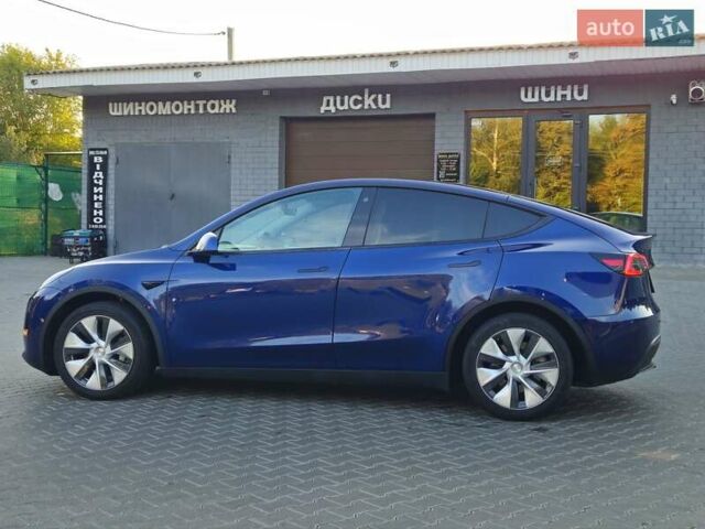 Синий Тесла Model Y, объемом двигателя 0 л и пробегом 99 тыс. км за 26500 $, фото 6 на Automoto.ua