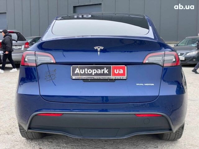 Синій Тесла Model Y, об'ємом двигуна 0 л та пробігом 91 тис. км за 25990 $, фото 4 на Automoto.ua