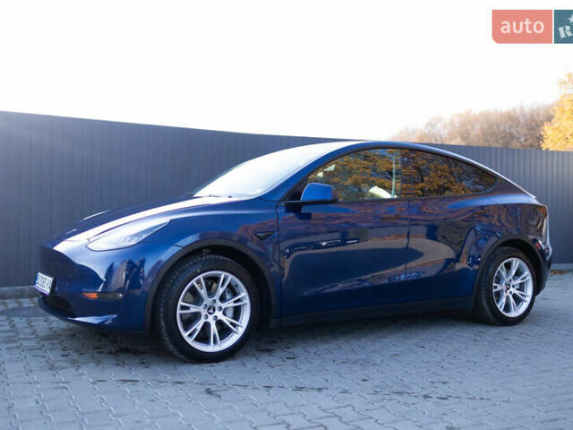 Синий Тесла Model Y, объемом двигателя 0 л и пробегом 42 тыс. км за 27000 $, фото 8 на Automoto.ua