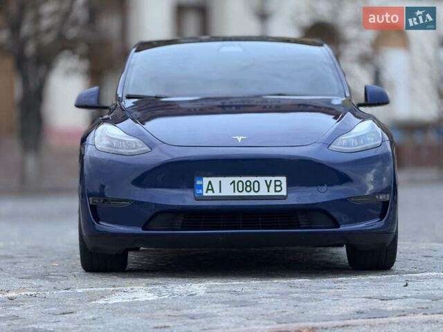 Тесла Model Y 2021 в Харькове на Automoto.ua Синий Тесла Model Y, объемом двигателя 0 л и пробегом 113 тыс. км за 21200 $, фото 29 на Automoto.ua