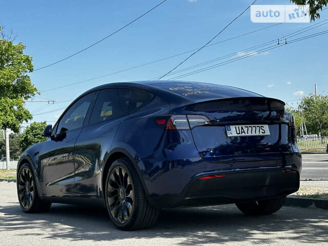 Синій Тесла Model Y, об'ємом двигуна 0 л та пробігом 17 тис. км за 44500 $, фото 44 на Automoto.ua