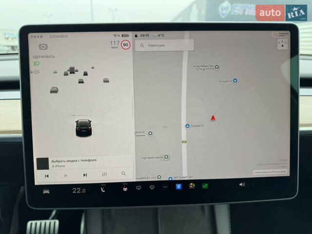 Синий Тесла Model Y, объемом двигателя 0 л и пробегом 66 тыс. км за 24100 $, фото 19 на Automoto.ua
