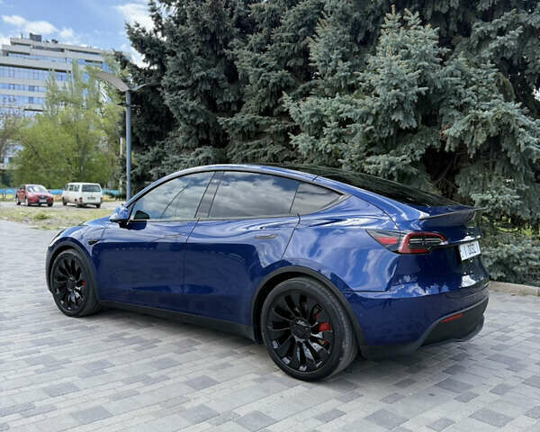 Синій Тесла Model Y, об'ємом двигуна 0 л та пробігом 33 тис. км за 29000 $, фото 3 на Automoto.ua