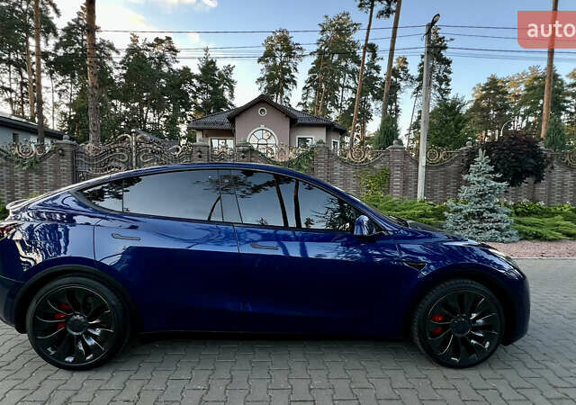 Синий Тесла Model Y, объемом двигателя 0 л и пробегом 84 тыс. км за 26900 $, фото 25 на Automoto.ua