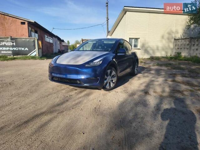 Синий Тесла Model Y, объемом двигателя 0 л и пробегом 31 тыс. км за 20777 $, фото 1 на Automoto.ua
