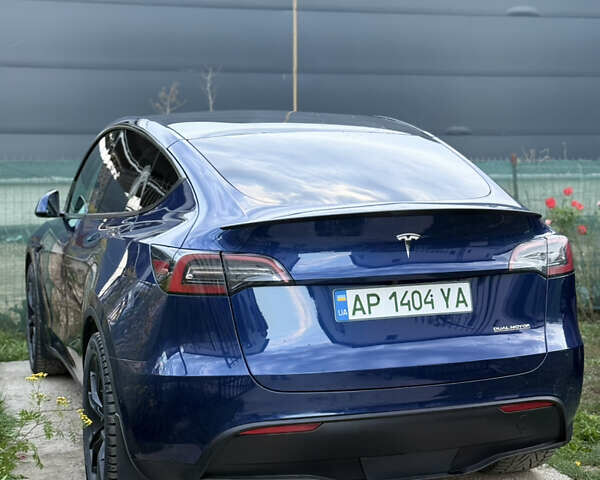 Тесла Model Y 2022 в Запорожье на Automoto.ua Синий Тесла Model Y, объемом двигателя 0 л и пробегом 88 тыс. км за 24000 $, фото 4 на Automoto.ua