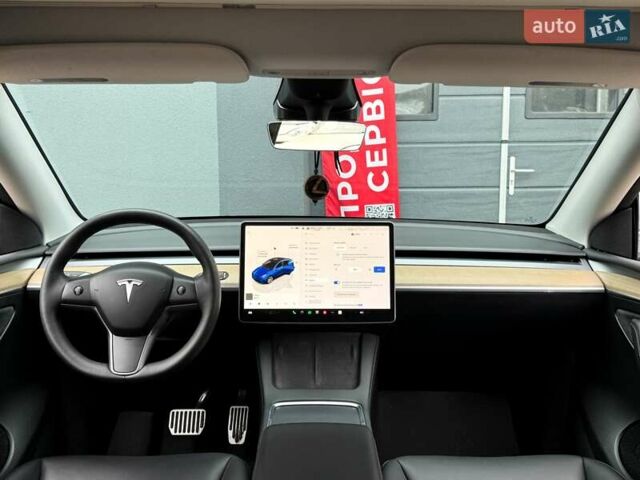 Синий Тесла Model Y, объемом двигателя 0 л и пробегом 40 тыс. км за 29999 $, фото 16 на Automoto.ua