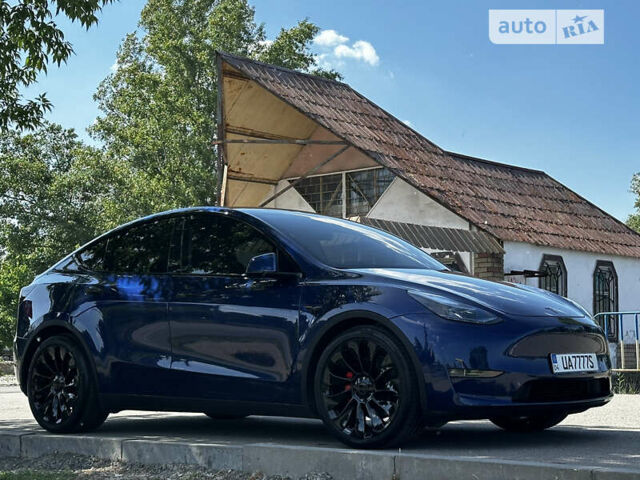 Синій Тесла Model Y, об'ємом двигуна 0 л та пробігом 17 тис. км за 44500 $, фото 42 на Automoto.ua