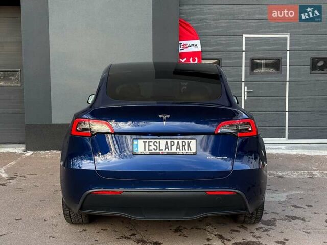Синий Тесла Model Y, объемом двигателя 0 л и пробегом 59 тыс. км за 32999 $, фото 7 на Automoto.ua