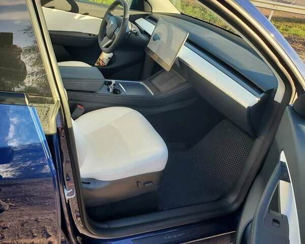 Синий Тесла Model Y, объемом двигателя 0 л и пробегом 39 тыс. км за 30000 $, фото 6 на Automoto.ua