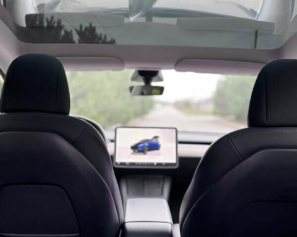 Синий Тесла Model Y, объемом двигателя 0 л и пробегом 52 тыс. км за 30900 $, фото 39 на Automoto.ua