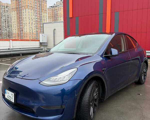 Синий Тесла Model Y, объемом двигателя 0 л и пробегом 130 тыс. км за 24500 $, фото 14 на Automoto.ua