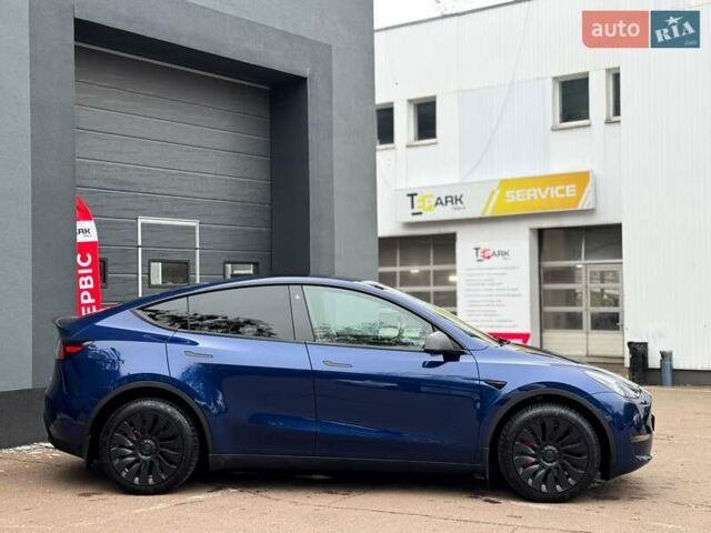 Синий Тесла Model Y, объемом двигателя 0 л и пробегом 40 тыс. км за 29999 $, фото 10 на Automoto.ua