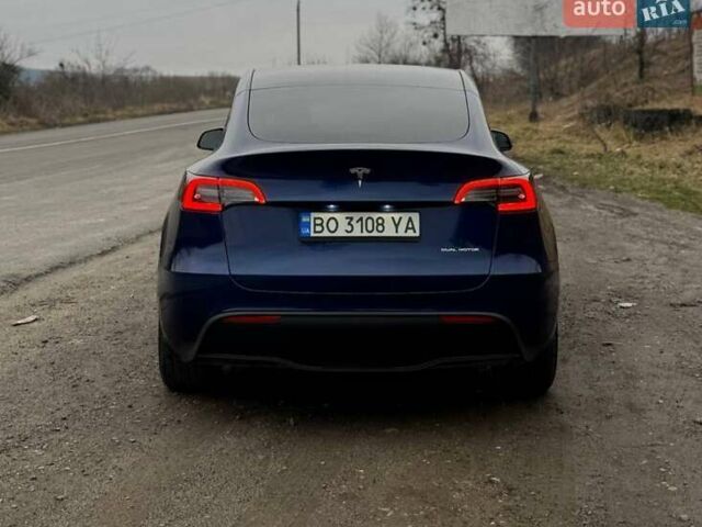 Синий Тесла Model Y, объемом двигателя 0 л и пробегом 31 тыс. км за 28300 $, фото 2 на Automoto.ua
