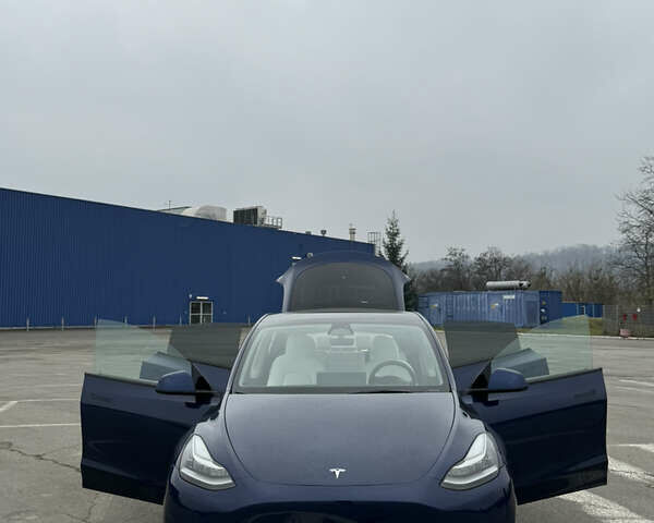 Синій Тесла Model Y, об'ємом двигуна 0 л та пробігом 68 тис. км за 25700 $, фото 12 на Automoto.ua
