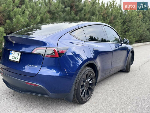 Синий Тесла Model Y, объемом двигателя 0 л и пробегом 52 тыс. км за 30900 $, фото 37 на Automoto.ua