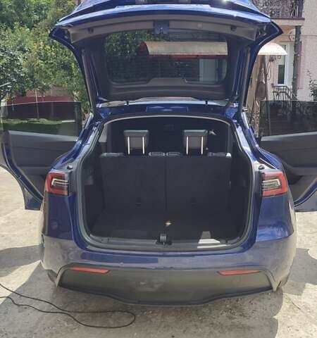 Синий Тесла Model Y, объемом двигателя 0 л и пробегом 54 тыс. км за 29900 $, фото 33 на Automoto.ua