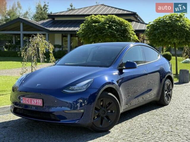 Синий Тесла Model Y, объемом двигателя 0 л и пробегом 80 тыс. км за 25300 $, фото 35 на Automoto.ua