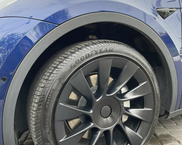 Тесла Model Y 2022 в Днепре (Днепропетровске) на Automoto.ua Синий Тесла Model Y, объемом двигателя 0 л и пробегом 57 тыс. км за 25499 $, фото 17 на Automoto.ua
