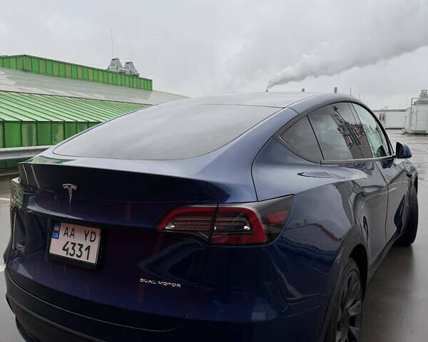 Синий Тесла Model Y, объемом двигателя 0 л и пробегом 130 тыс. км за 24500 $, фото 10 на Automoto.ua