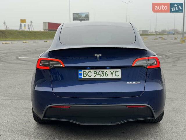Синий Тесла Model Y, объемом двигателя 0 л и пробегом 66 тыс. км за 24100 $, фото 6 на Automoto.ua