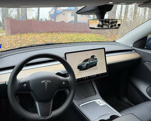 Синий Тесла Model Y, объемом двигателя 0 л и пробегом 133 тыс. км за 23900 $, фото 11 на Automoto.ua