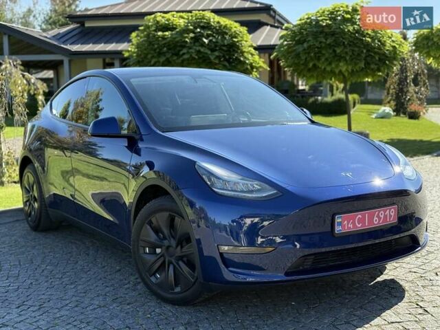 Синий Тесла Model Y, объемом двигателя 0 л и пробегом 80 тыс. км за 25300 $, фото 36 на Automoto.ua