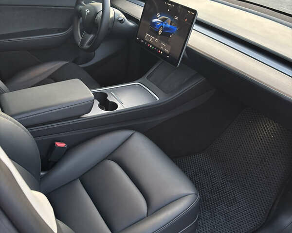 Синий Тесла Model Y, объемом двигателя 0 л и пробегом 43 тыс. км за 25500 $, фото 21 на Automoto.ua