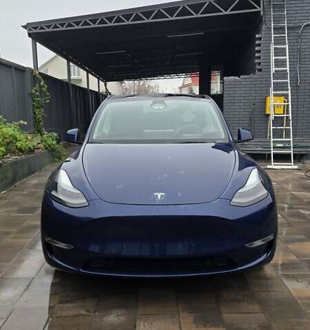 Синій Тесла Model Y, об'ємом двигуна 0 л та пробігом 88 тис. км за 25452 $, фото 1 на Automoto.ua