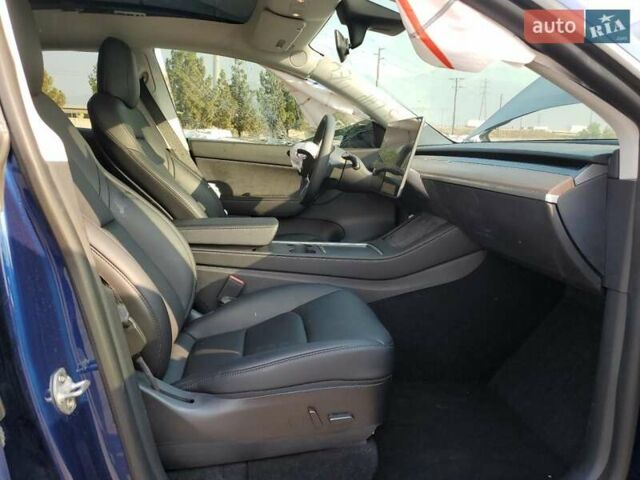 Синий Тесла Model Y, объемом двигателя 0 л и пробегом 52 тыс. км за 24990 $, фото 8 на Automoto.ua