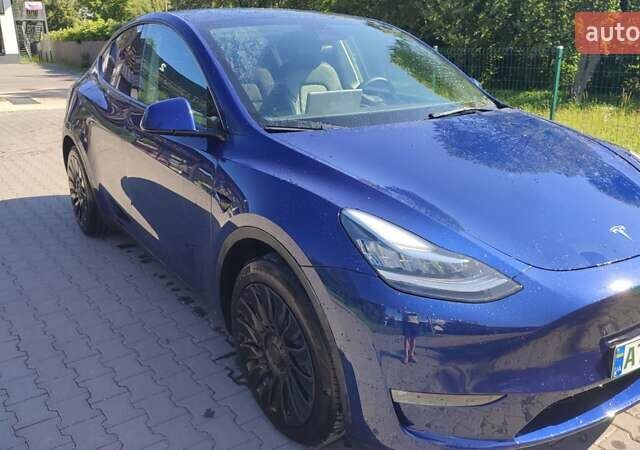 Синий Тесла Model Y, объемом двигателя 0 л и пробегом 54 тыс. км за 29900 $, фото 10 на Automoto.ua