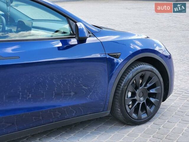 Синий Тесла Model Y, объемом двигателя 0 л и пробегом 37 тыс. км за 25900 $, фото 14 на Automoto.ua
