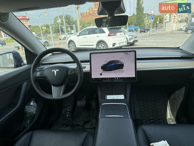 Синий Тесла Model Y, объемом двигателя 0 л и пробегом 120 тыс. км за 25499 $, фото 6 на Automoto.ua