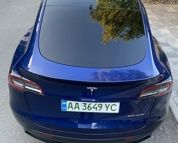 Тесла Model Y 2022 в Киеве на Automoto.ua Синий Тесла Model Y, объемом двигателя 0 л и пробегом 54 тыс. км за 26600 $, фото 13 на Automoto.ua