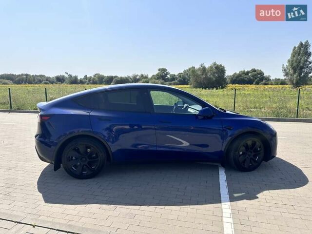 Синий Тесла Model Y, объемом двигателя 0 л и пробегом 48 тыс. км за 26700 $, фото 5 на Automoto.ua