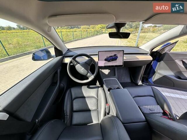 Синий Тесла Model Y, объемом двигателя 0 л и пробегом 48 тыс. км за 26700 $, фото 29 на Automoto.ua