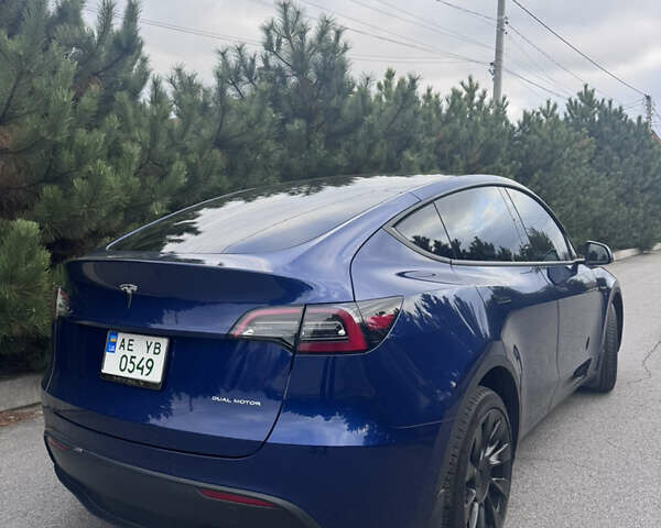 Синий Тесла Model Y, объемом двигателя 0 л и пробегом 52 тыс. км за 30900 $, фото 49 на Automoto.ua